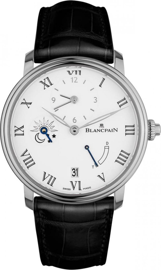 Blancpain 6661-1531-55B Villeret Half-Timezone 8 Jours - фото 1