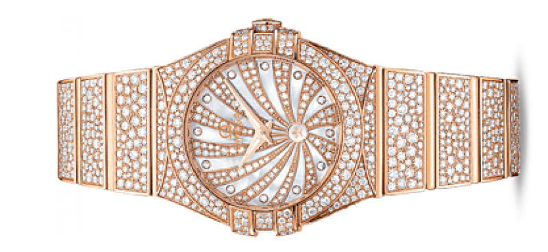 123.55.24.60.55-009 Omega Quartz Constellation Ladies