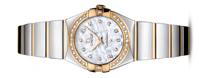 123.25.24.60.55-007 Omega Quartz Constellation Ladies