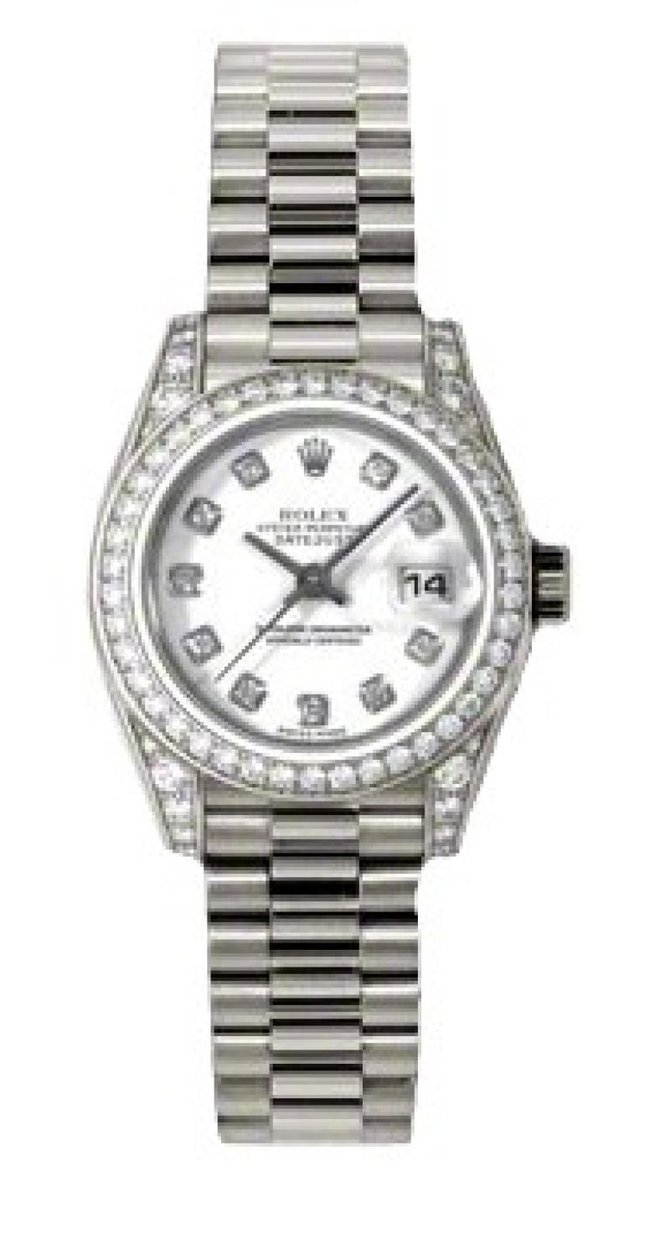 Rolex 179159 wdp Datejust Ladies 26mm White Gold - фото 1