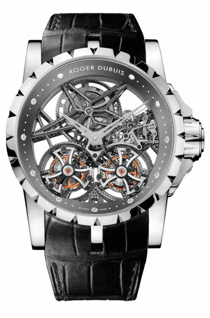 Roger Dubuis RDDBEX0269 Excalibur Excalibur Skeleton Double Flying Tourbillon - фото 1