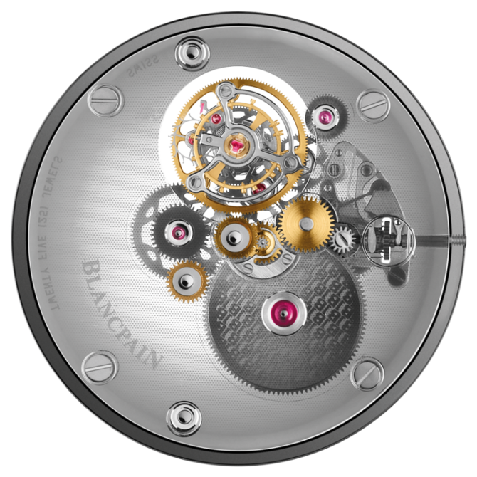Blancpain 00222-1500-53B L-Evolution One-Minute Flying Sapphire Carrousel - фото 3