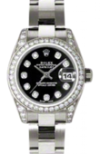 Rolex Datejust Ladies 179159 bkdo 26mm White Gold