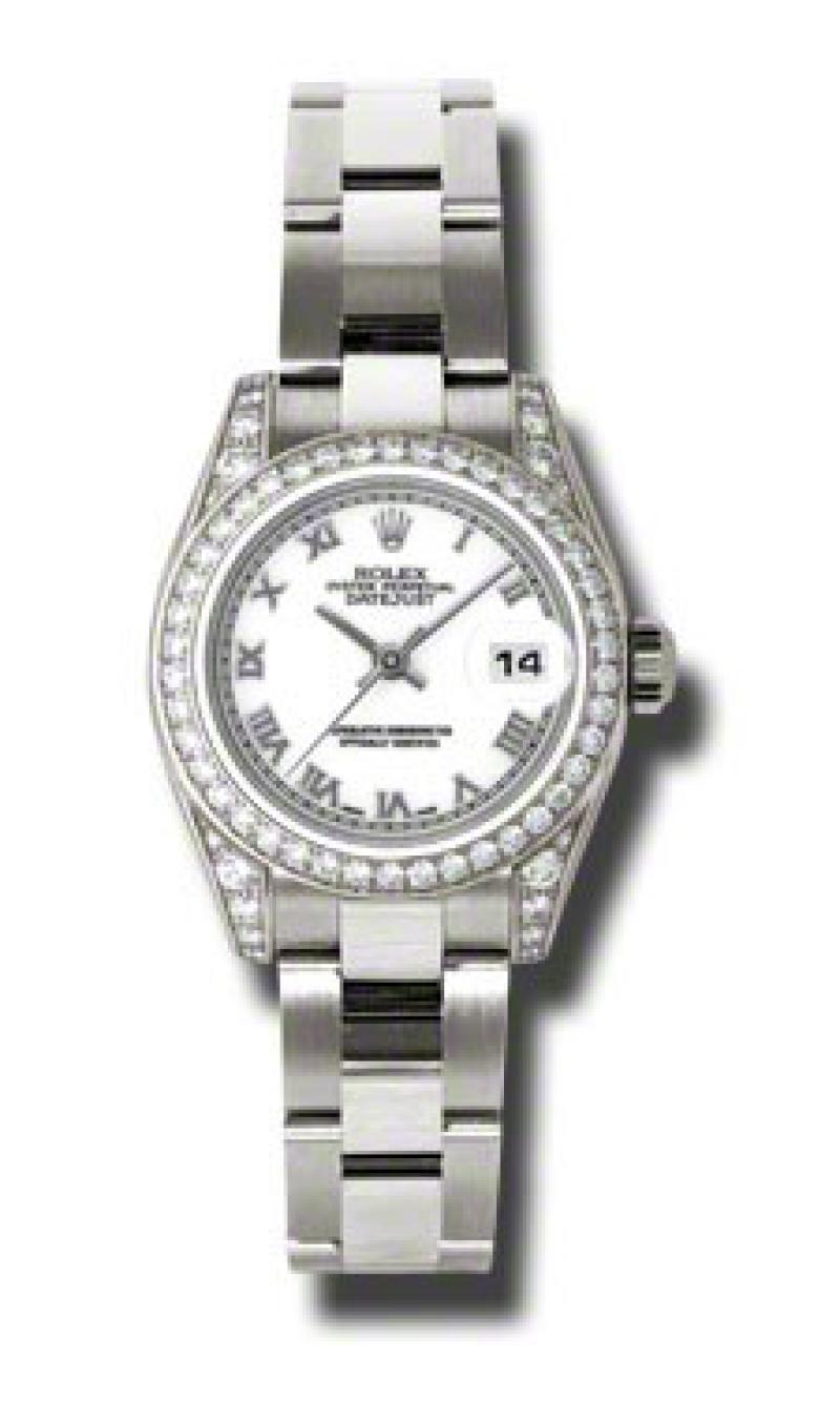 179159 wro Rolex 26mm White Gold Datejust Ladies