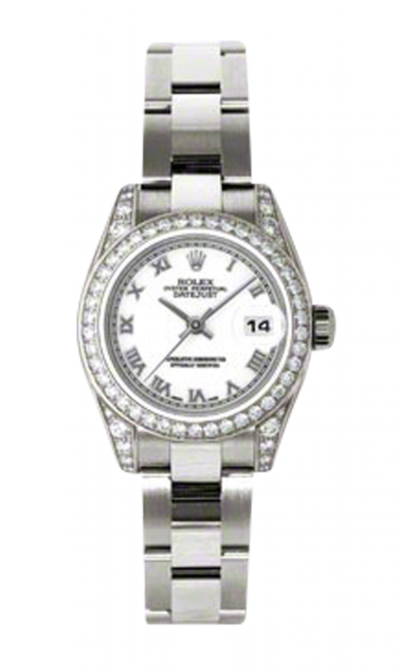 179159 wro Rolex 26mm White Gold Datejust Ladies