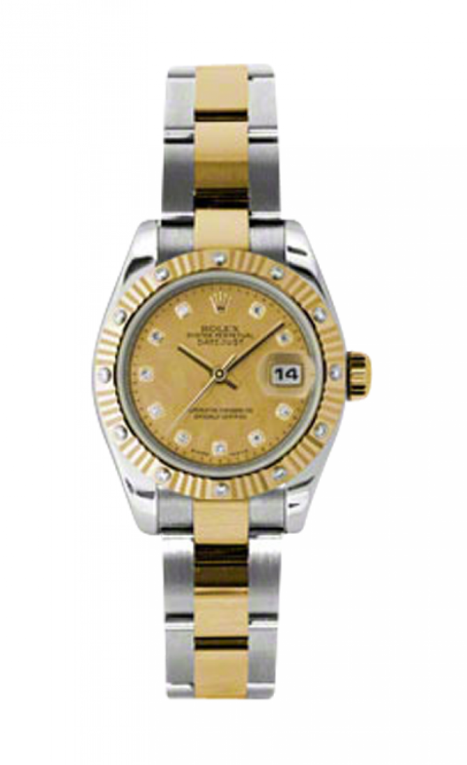 Rolex 179313 chgdmdo Datejust Ladies 26mm Steel and Yellow Gold - фото 1