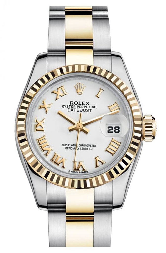 Rolex M179173-0184 Datejust Ladies 26mm Steel and Yellow Gold - фото 1