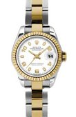 Rolex Datejust Ladies 179173 wao 26mm Steel and Yellow Gold