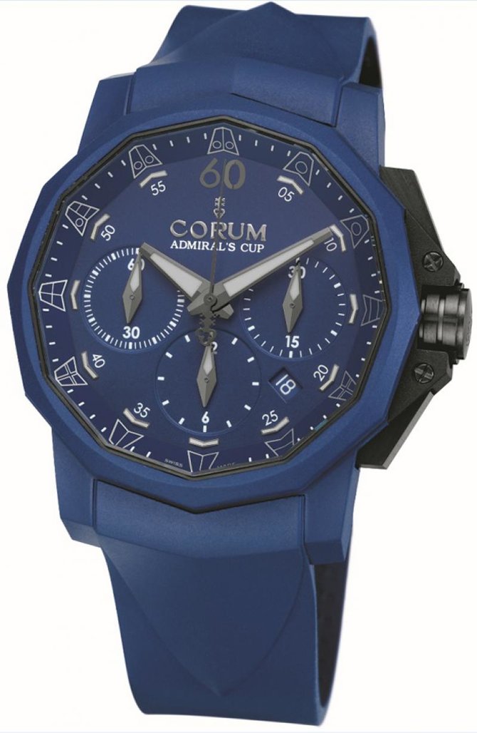 Corum 753.807.02/F373 AB21 Admirals Cup Challenger Admiral`s Cup Challenger Chrono Rubber 44 - фото 1