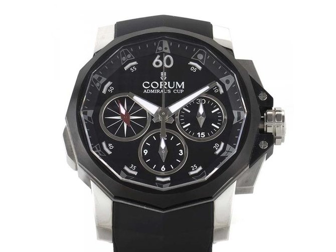 Corum 986.581.98/F371 AN52 Admirals Cup Challenger Admiral`s Cup Challenger Chrono Split-Seconds 44 - фото 1