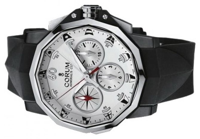 Corum 986.591.98/F371 AA52 Admirals Cup Challenger Admiral`s Cup Challenger Chrono Split-Seconds 44 - фото 3