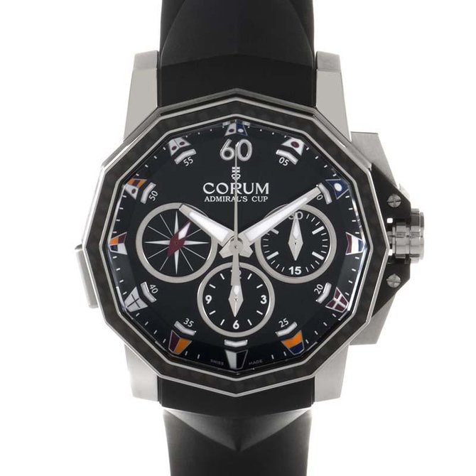 Corum 986.691.11/F371 AN92 Admirals Cup Challenger Admiral`s Cup Challenger Chrono Split-Seconds 44 - фото 1