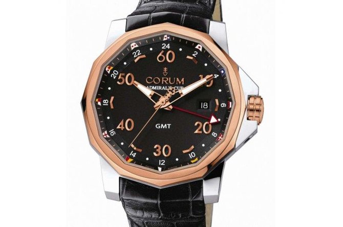 Corum 383.330.24/0F81 AN12 Admirals Cup Challenger Admiral`s Cup Challenger GMT 44 - фото 1