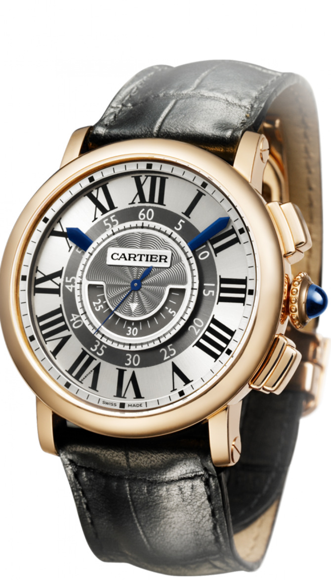 cartier central chronograph