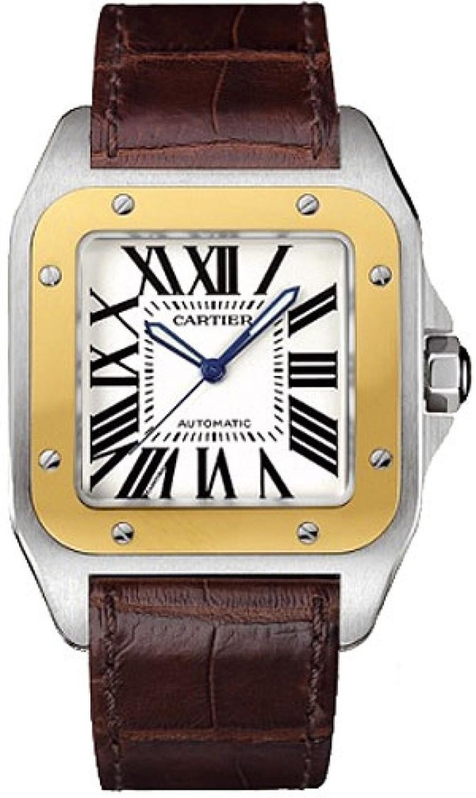 Мужские часы Santos 100 Large (W20072X7 