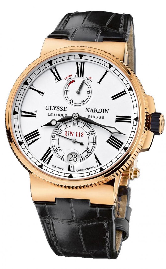 Ulysse Nardin 1186-122/40 Marine Manufacture Chronometer 45 mm RG Limited Edition 350 - фото 1
