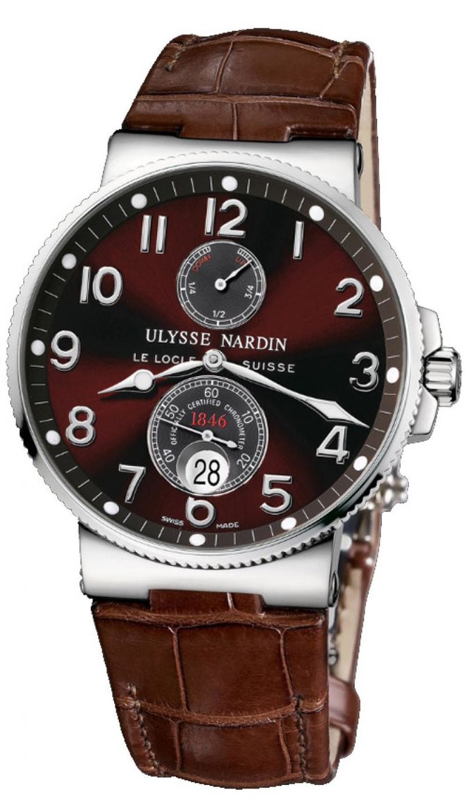 Ulysse Nardin 263-66/625 Maxi Marine Chronometer 41mm Steel 