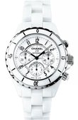Chanel Часы Chanel J12 - White H1007 J12 Chronograph H1007