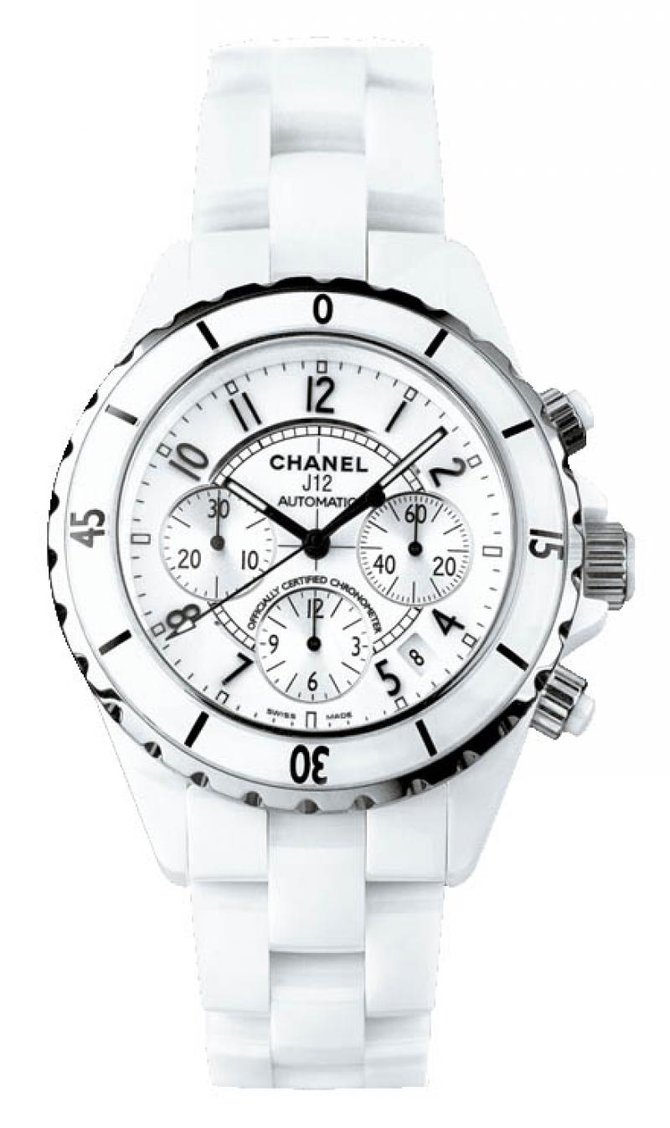 Chanel H1007 J12 - White J12 Chronograph H1007