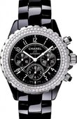 Chanel Часы Chanel J12 Black H1009 J12 Chronograph H1009