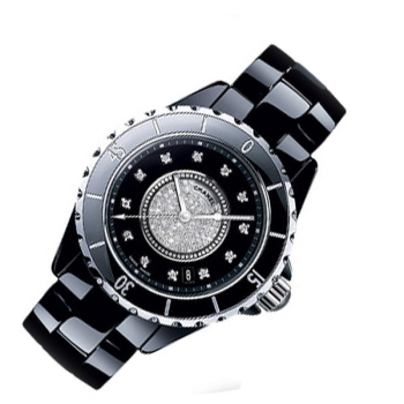 h1757 Chanel Automatic H1757 J12 Black