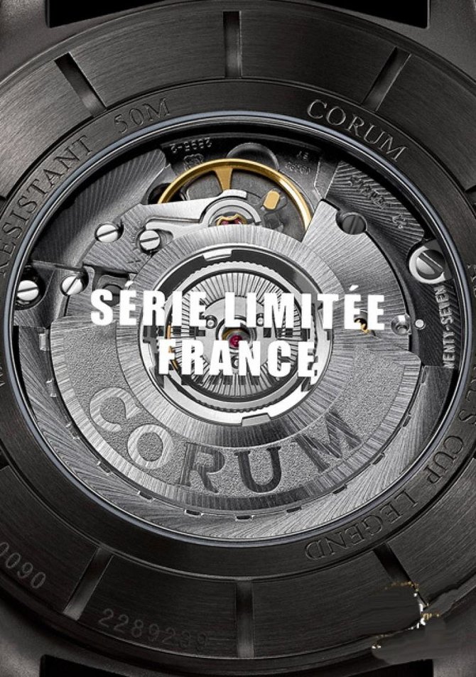 Corum 395.101.98/F502 AN46 Admirals Cup Legend Admiral`s Cup Legend France Limited Edition 42 - фото 3
