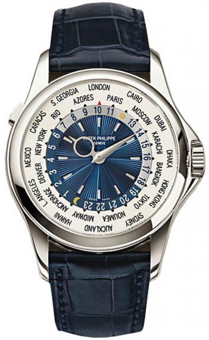 Patek Philippe 5130P-001 Complications World Time - фото 1