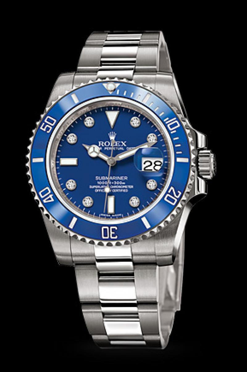 white gold submariner