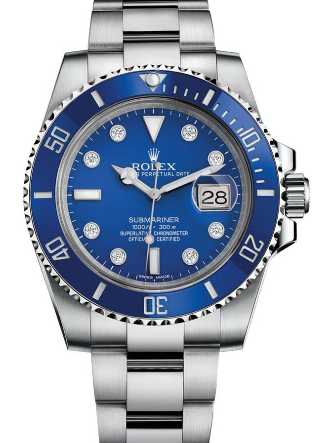 rolex submariner white gold price