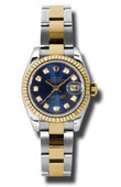 Rolex Datejust Ladies 179173 bldo 26mm Steel and Yellow Gold