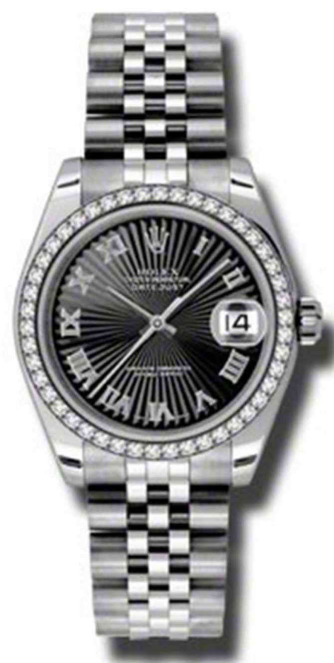 Rolex 178384 bksbrj Datejust 31mm Steel and White Gold - фото 1