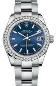 Rolex Datejust 178384 blio 31mm Steel and White Gold