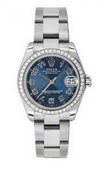 Rolex Datejust 178384 blcao 31mm Steel and White Gold