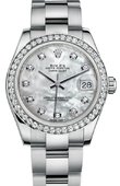 Rolex Datejust 178384 mdo 31mm Steel and White Gold