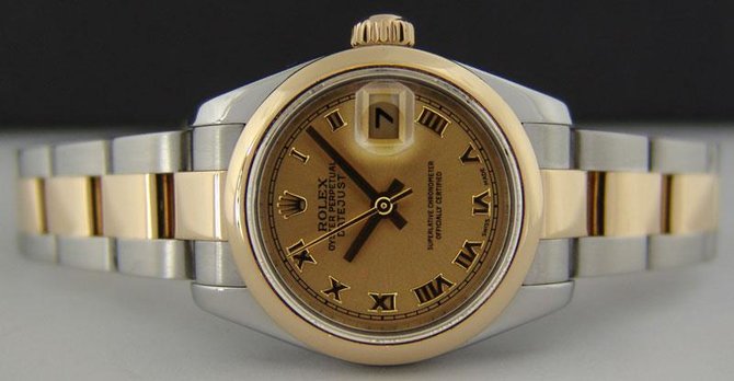 Rolex 179163 chro Datejust Ladies 26mm Steel and Yellow Gold - фото 3