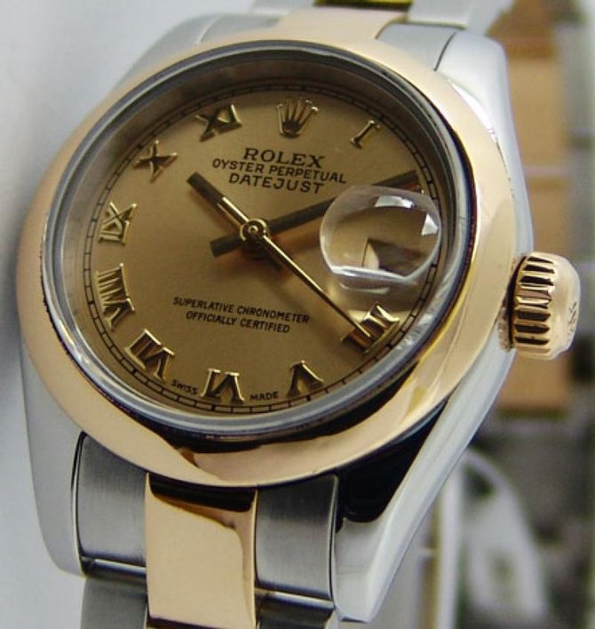 Rolex 179163 chro Datejust Ladies 26mm Steel and Yellow Gold - фото 4