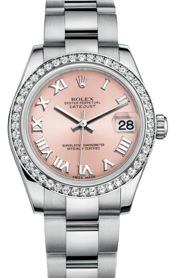 Rolex 178384 pro Datejust 31mm Steel and White Gold