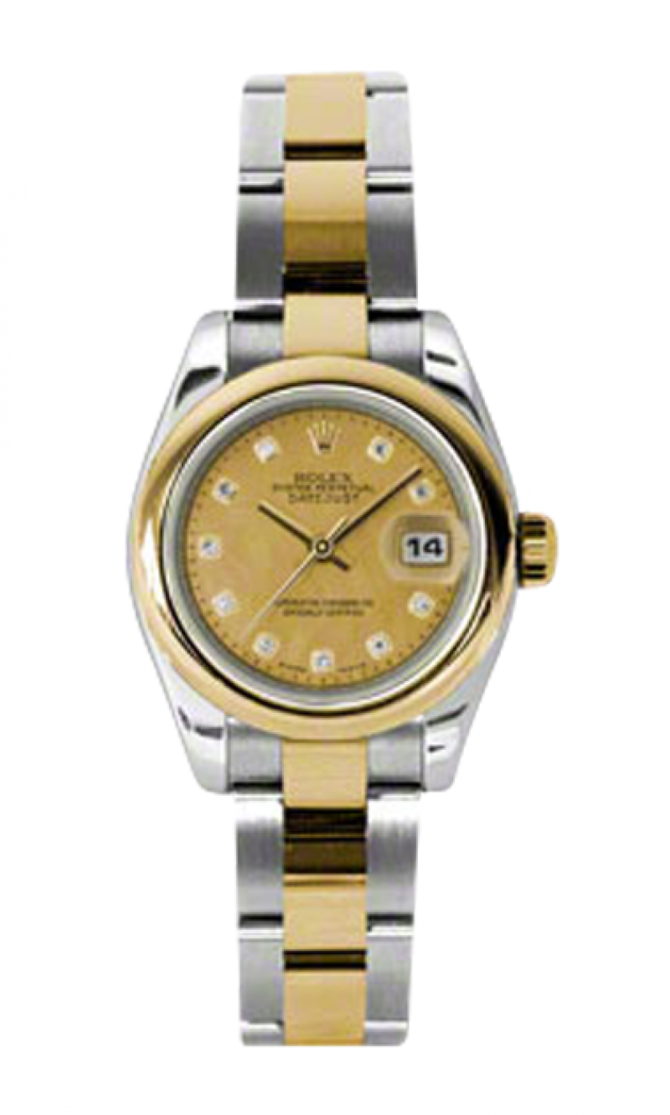 Rolex 179163 chgdmdo Datejust Ladies 26mm Steel and Yellow Gold - фото 1