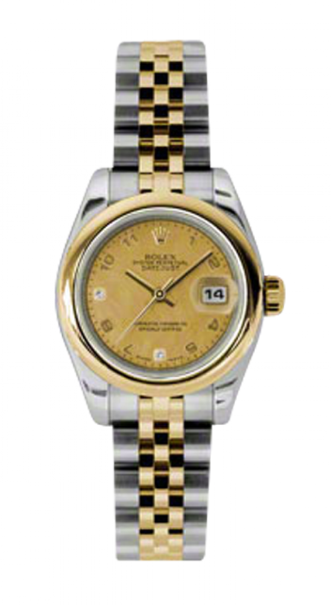 Rolex 179163 chgdmdaj Datejust Ladies 26mm Steel and Yellow Gold - фото 1