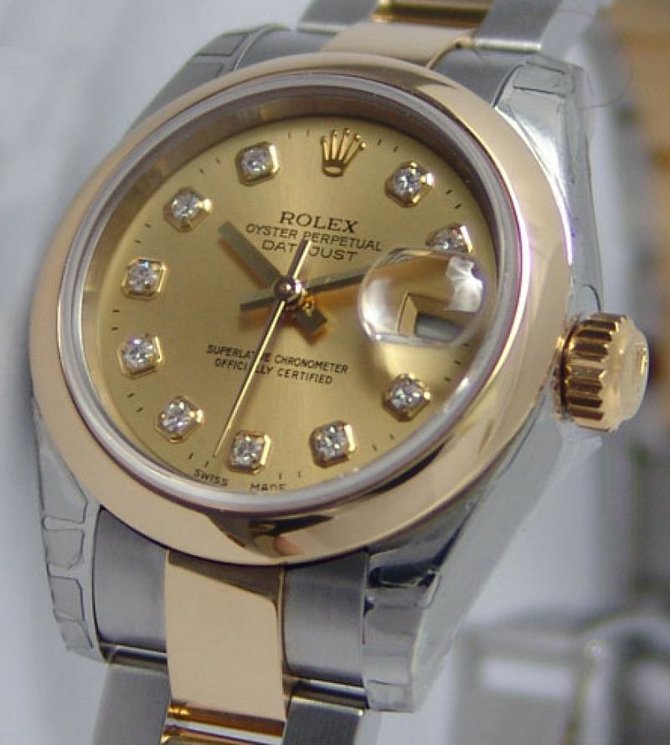 Rolex 179163 chdo Datejust Ladies 26mm Steel and Yellow Gold - фото 4