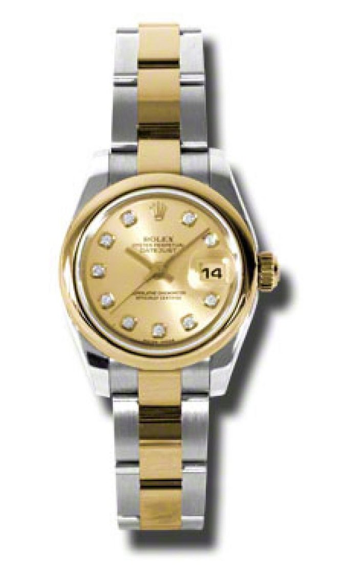 Rolex 179163 chdo Datejust Ladies 26mm Steel and Yellow Gold - фото 1
