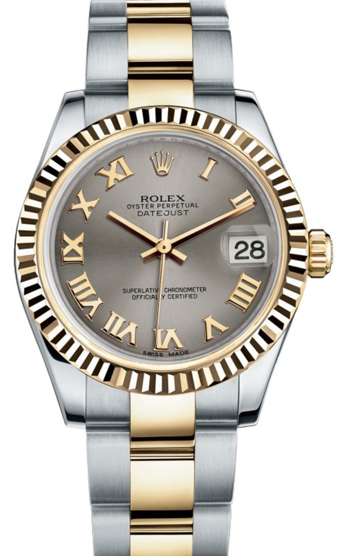Rolex 178273 gro Datejust 31mm Steel and Yellow Gold