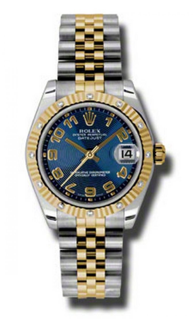 Rolex 178313 blcaj Datejust 31mm Steel and Yellow Gold - фото 1
