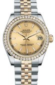 Rolex Datejust 178383 chij 31mm Steel and Yellow Gold