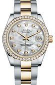 Rolex Datejust 178383 mdo 31mm Steel and Yellow Gold