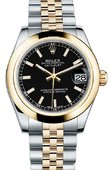Rolex Datejust 178243 bkij 31mm Steel and Yellow Gold