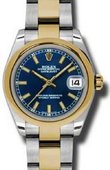 Rolex Datejust 178243 blio 31mm Steel and Yellow Gold
