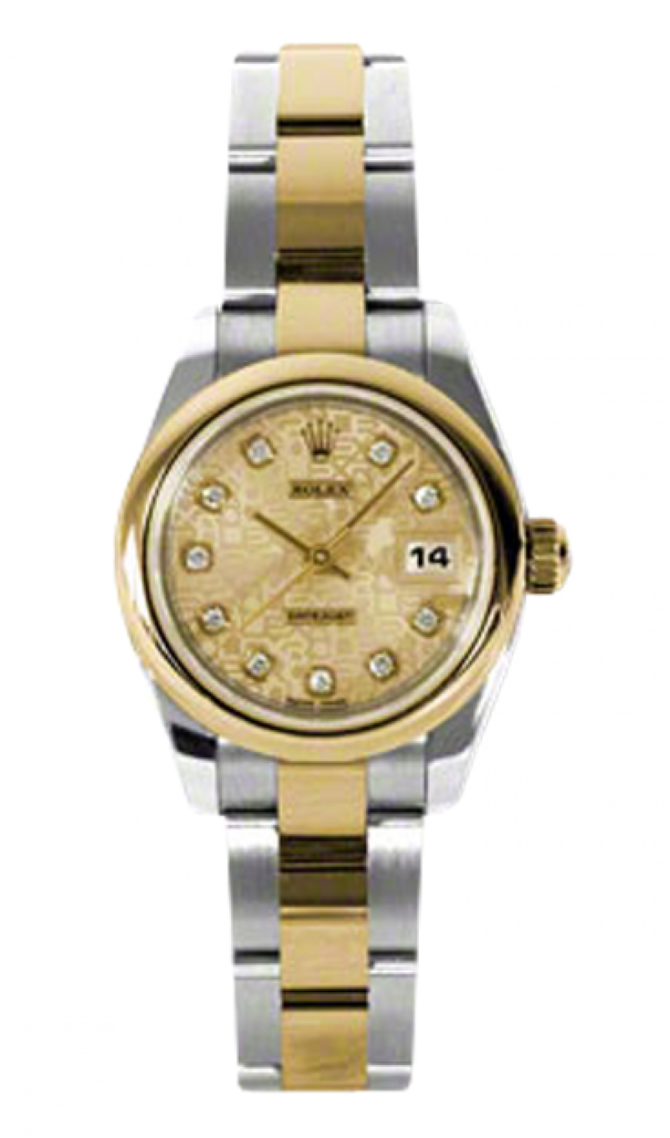 Rolex 179163 chjdo Datejust Ladies 26mm Steel and Yellow Gold - фото 1