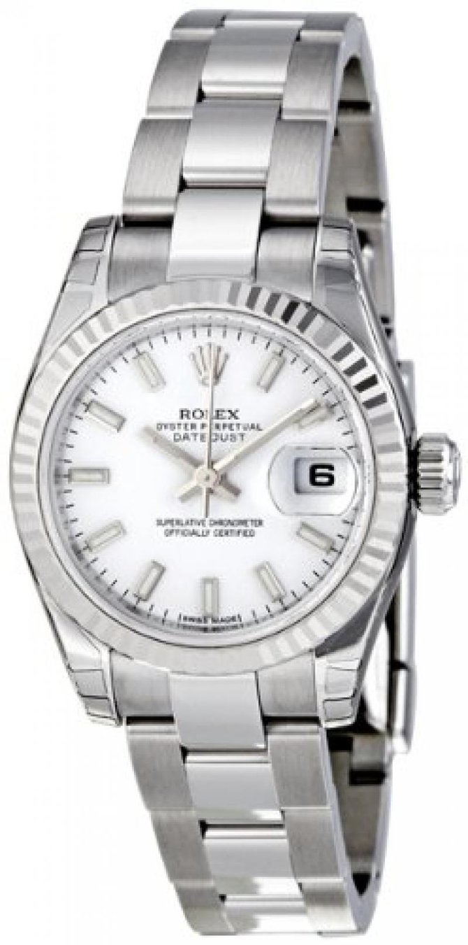 Rolex 179174 wso Datejust Ladies 26mm Steel and White Gold - фото 1
