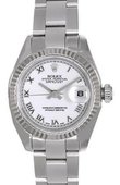 Rolex Datejust Ladies 179174 White 26mm Steel and White Gold